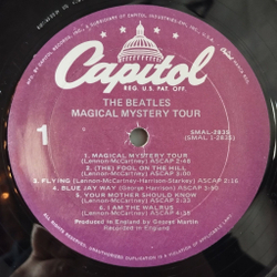 Винтажная виниловая пластинка LP The Beatles Magical Mystery Tour (USA 1978)