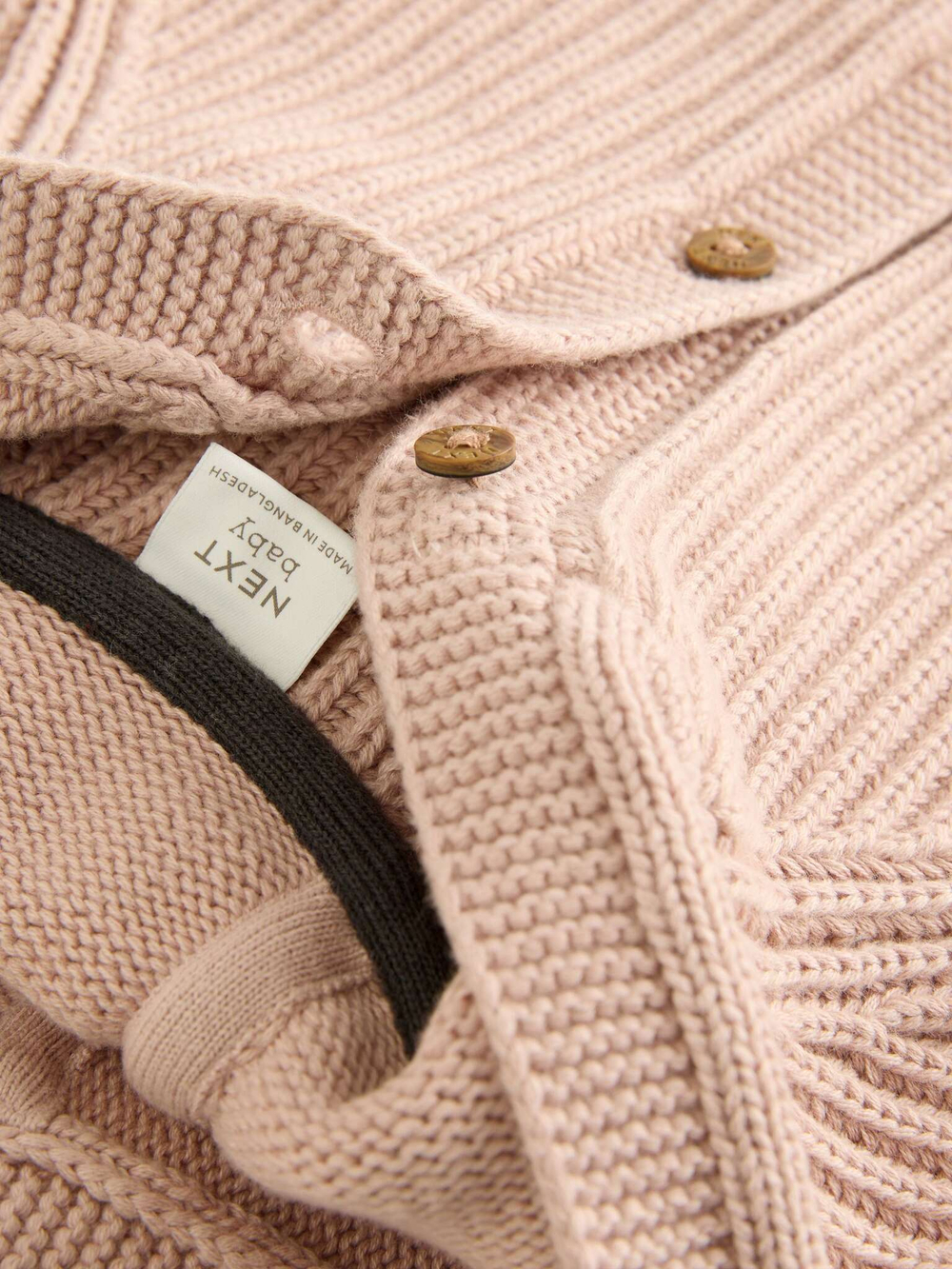 Кардиган с капюшоном для малышей Next Q61-212, Бежевый