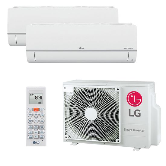 Мультисплит система на 2 комнаты LG PM09SP.NSJ x 2 / MU2R17.U13