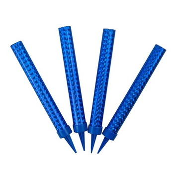 Свеча-фонтан «Голубое пламя», 12 см, 30 сек., 4 шт