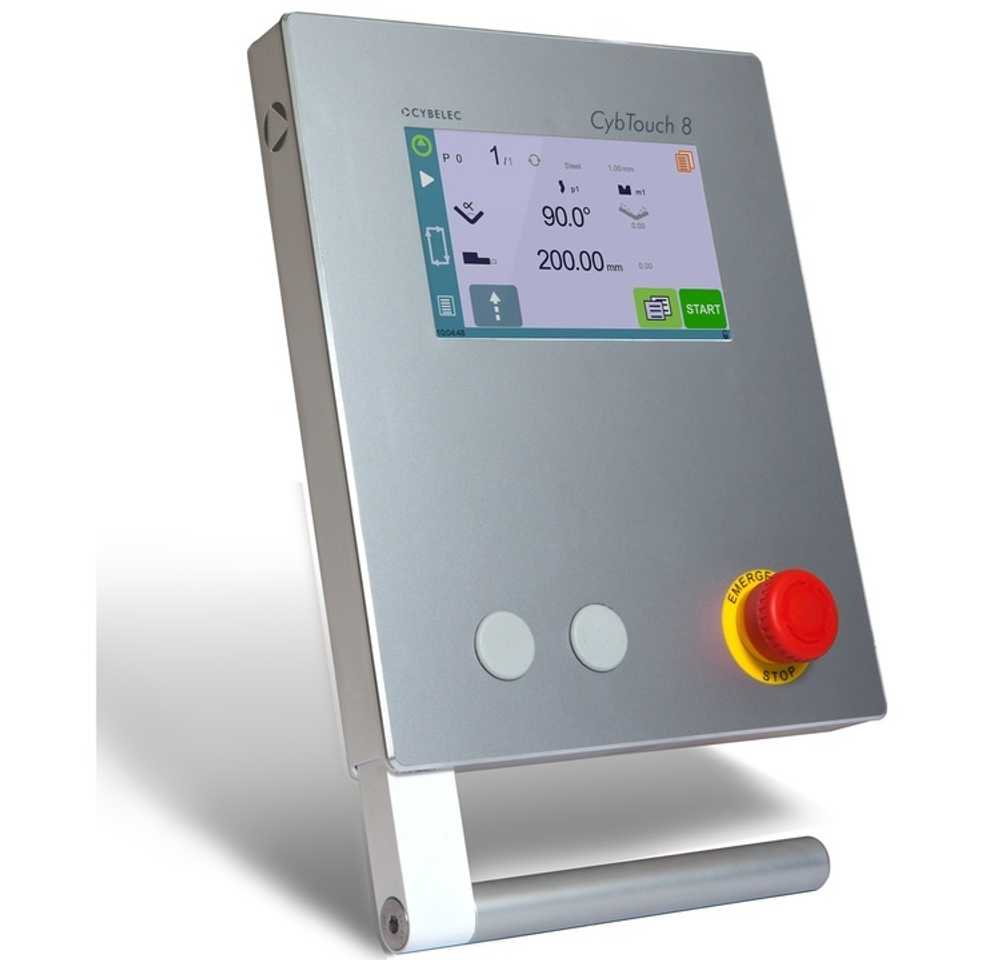 Гидравлический листогибочный пресс с ЧПУ и автоматической компенсацией прогиба MetMachine SBPA-8025D