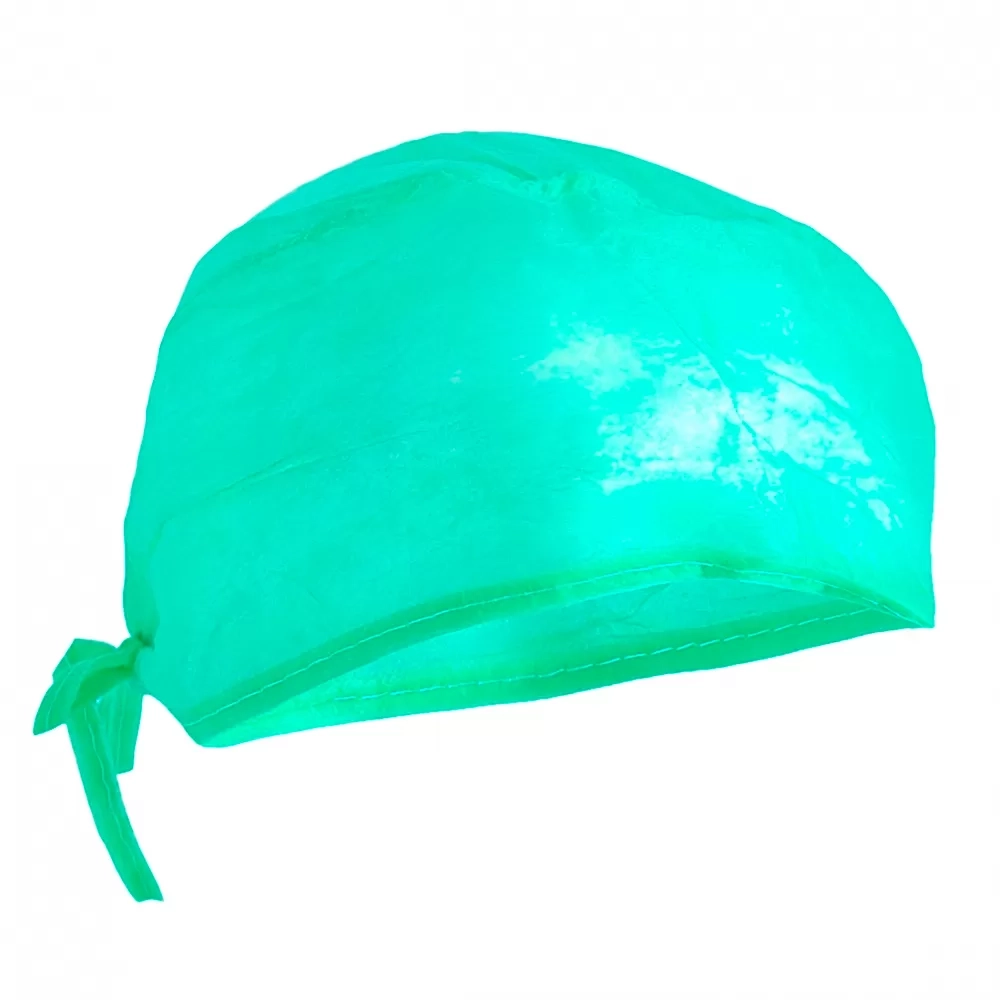 Шапочка-колпак 23 см плотность 42 нестерильная спанбонд 10 шт