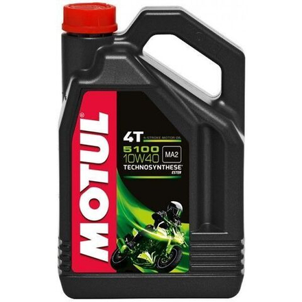 Масло 4т 10w40 полусинт Motul 5100 4л