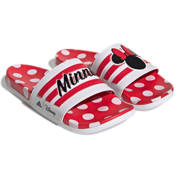 Adidas Adilette 'White Red'