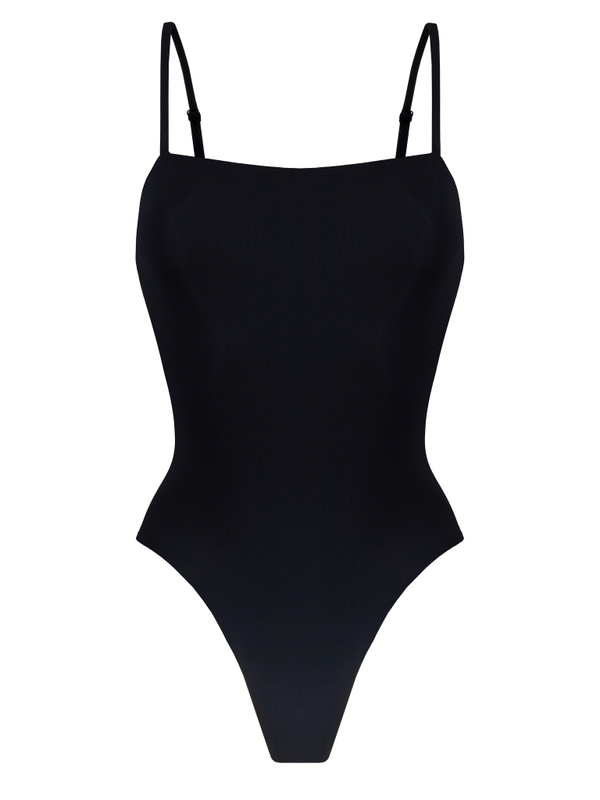 Слитный купальник mira soft black