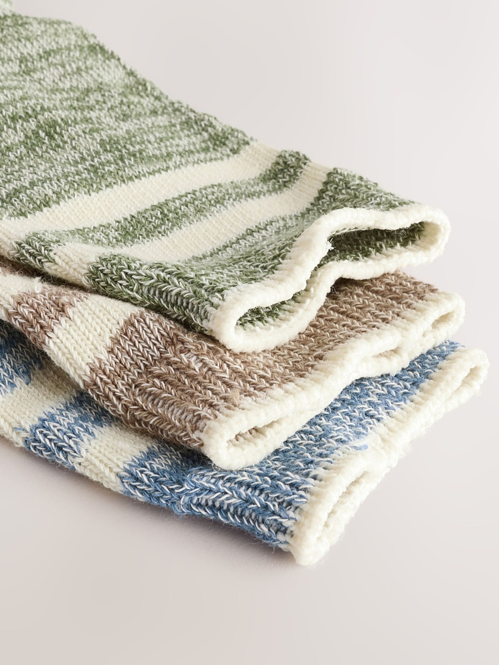 Носки хлопковые для мальчика Next E13-107, 3 шт., Салатовый, Голубой