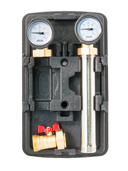 ZOTA Насосная группа с прямым контуром без насоса 1"