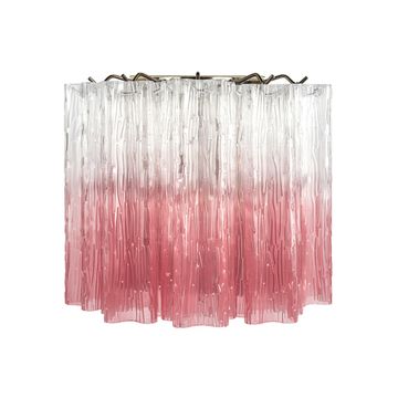 Бра 3*Е14 10580W Clear pink розовый градиент Murano LOFT IT
