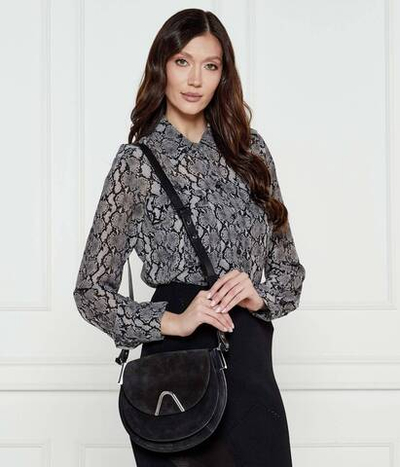 Кожаная сумка-мессенджер Coccinelle - черный(E1 QKG 15 01 01)