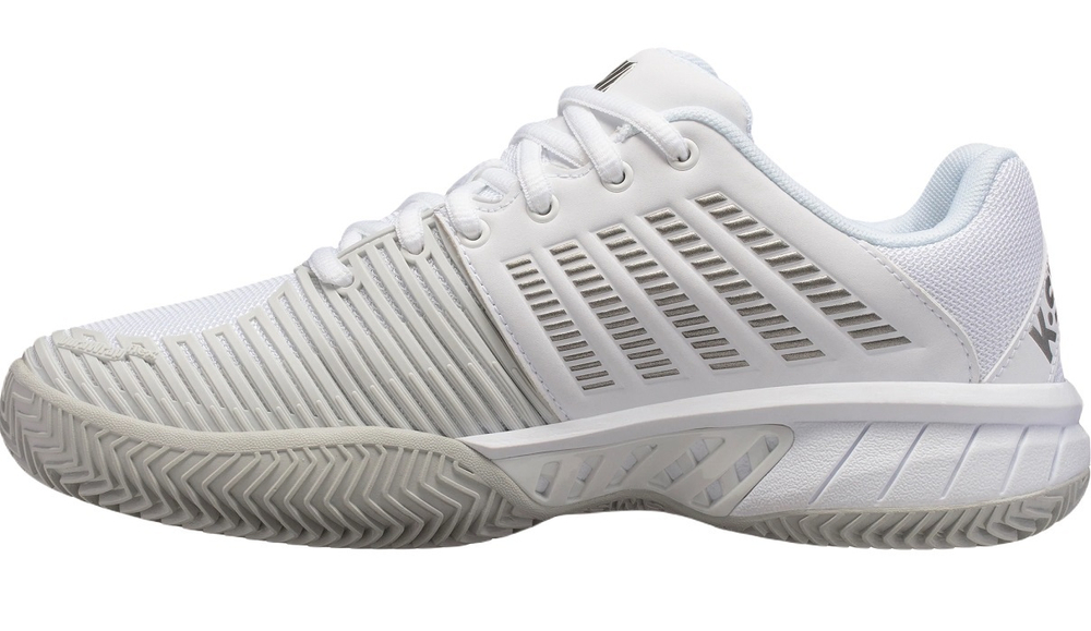 Женские Кроссовки теннисные K-Swiss Hypercourt Express Light 2 Women - white/gull gray