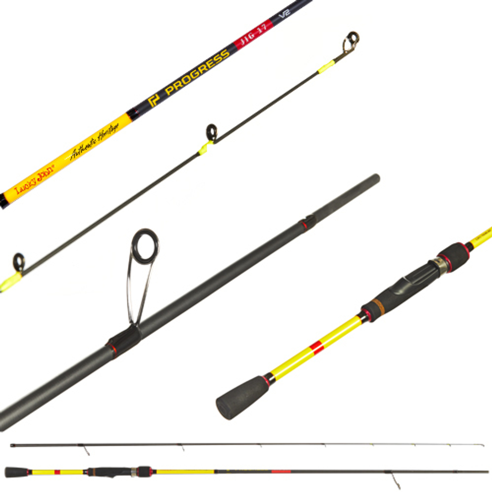 Удилище спиннинговое Lucky John Progress JIG V2 17 2.49