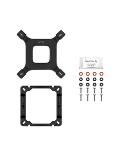 DEEPCOOL AG400 DIGITAL PLUS LGA1700/1200/115X/AM5/AM4 (9шт/кор, TDP 220W, PWM, DUAL ARGB Fan 120mm, 4 тепл. трубки, черный) RET