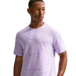 Мужская теннисная футболка Nike Court Paris Slam Dri-Fit Tennis - violet mist