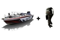 Комплект Алюминиевая лодка (катер) Mikatsu (Микатсу) 590 (Z99) Sport + мотор Hidea HDEF 115 FEL-T EFI