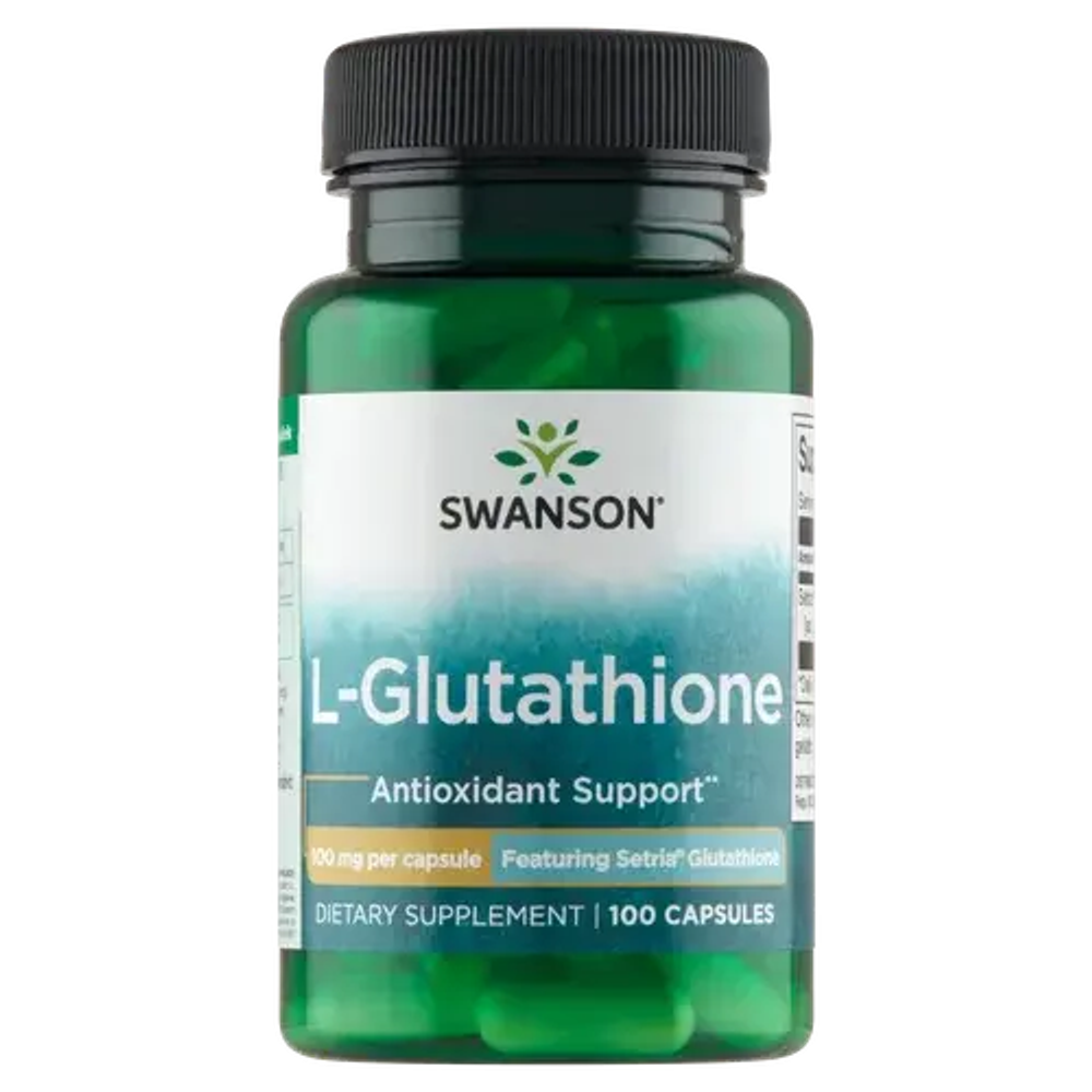 Диетическая добавка Swanson L-Glutathione 100 мг, 100 капсул