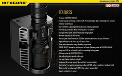 Фонарь Nitecore R25 с док станцией