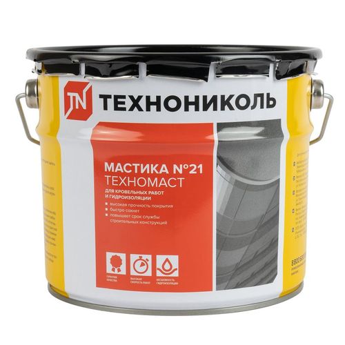 Мастика кровельная ТехноНИКОЛЬ №21 Техномаст 3 кг