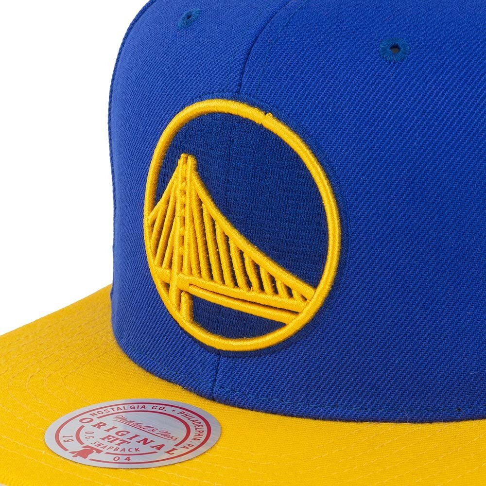 Кепка Mitchell & Ness Team 2 Tone 2.0 Snapback NBA Golden State Warriors
