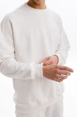 Толстовка Mazzika Unisex удлиненная, цвет молоко