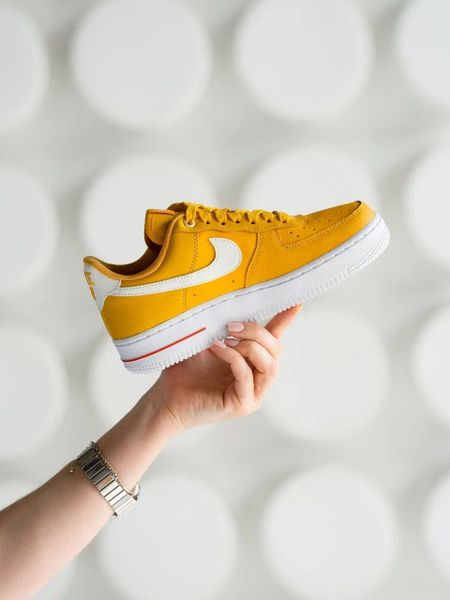 КРОССОВКИ NIKE AIR FORCE 1 07 SE YELLIW OCHRE-WOMENS