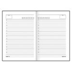 Ежедневник недатированный Staff А5 128 л. обложка твёрдая, синий