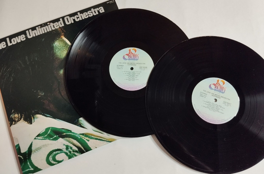Винтажная виниловая пластинка LP Barry White Love Unlimited Orchestra Superdisc (Japan 1977) (No Obi)