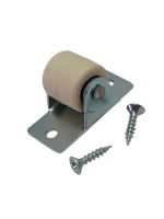 Белые колесики для мебели и дивана неповоротные