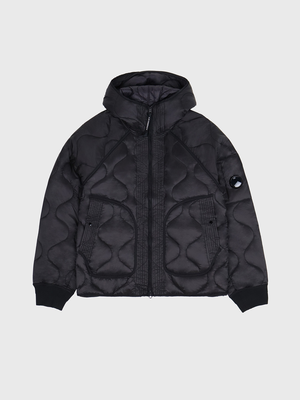 Утепленная куртка C.P. Company Liner Hooded Padded Jacket Black