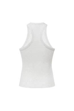 Майка с глубокой проймой AVRORA Светло-серый меланж