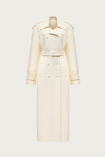 ТРЕНЧКОТ ИЗ МОЛОЧНОЙ ШЕРСТИ