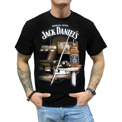 Футболка Jack Daniels Кий Бильярд (M)