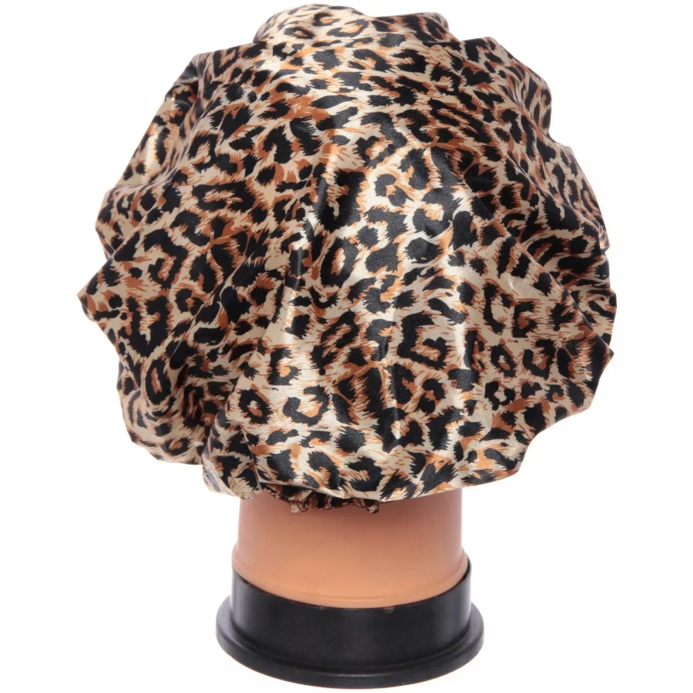 Шапочка для душа «Ultramarine - Сафари», d-26см (двухслойная, с мягкой резинкой)