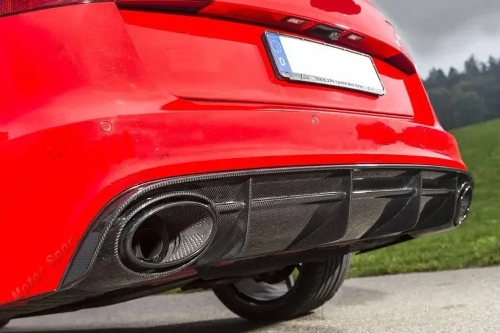 Карбоновый диффузор для AUDI RS6 2013 - 2018 C7 Ауди