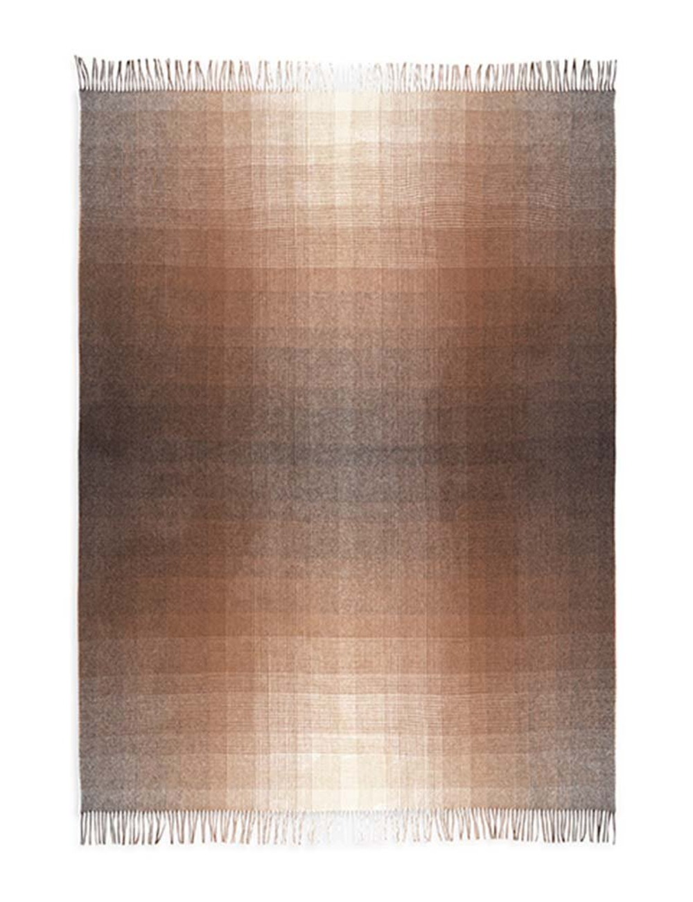 Плед 130х200 Elvang Horizon camel