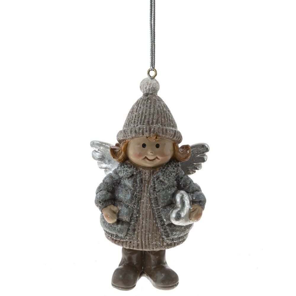GAEM Фигурка декоративная подвесная "Ангел", L5 W4 H9 см, 2в.
