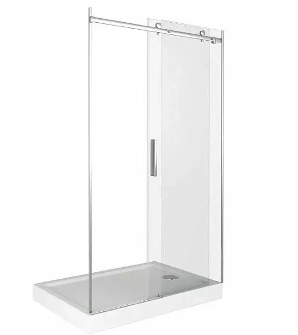 Душевая дверь в нишу Bas Galaxy WTW 120*198 c поддоном 3см 120*90