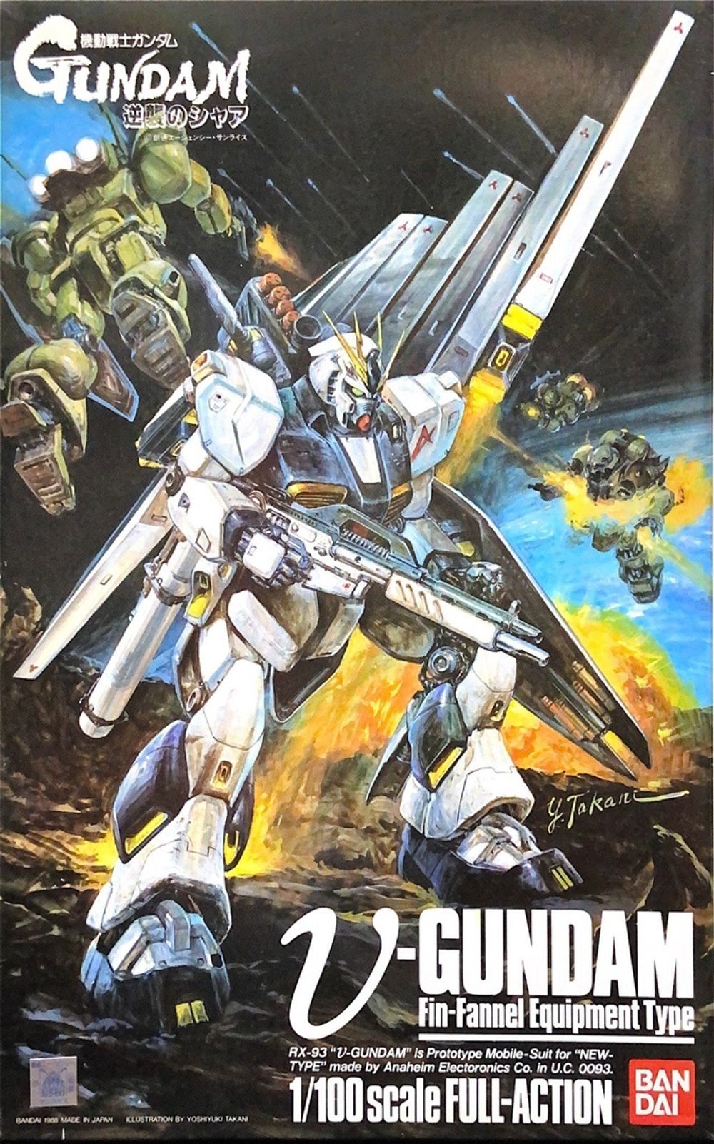 Сборная Фигурка Gundam Fin-Fannel Equipment Type