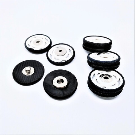 Кнопки №1264, 27мм, цв.синий (MS K-64)