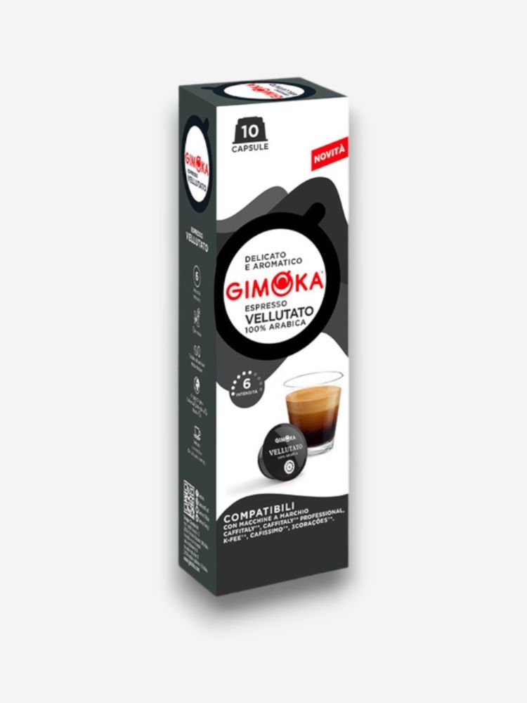 Кофе в капсулах Gimoka Vellutato Caffitaly K-fee 10 шт