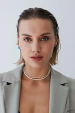 Чокер с культ. жемчугом