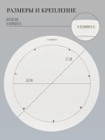 Картина на стену интерьерная на холсте 37 см