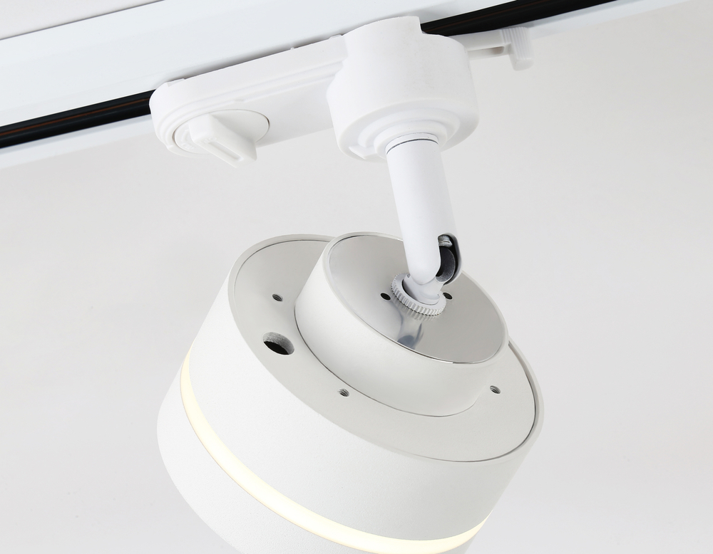 Cветильник трековый GL5384 WH/FR белый/белый матовый GX53 max 12W