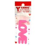 Ластик "Слова" мягкий, цветной в ассорт. (Basir)