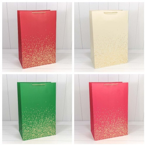 
          Пакет подарочный 42 х 64 х 25 см Набор 4 шт "Золотые вкрапления" (Микс)