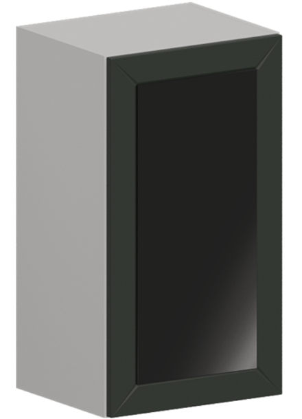 Кухня Модуль ШВС 400 Ликата / Насыщенно-зеленый