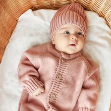Пепельно-розовый комбинезон для девочки KOGANKIDS