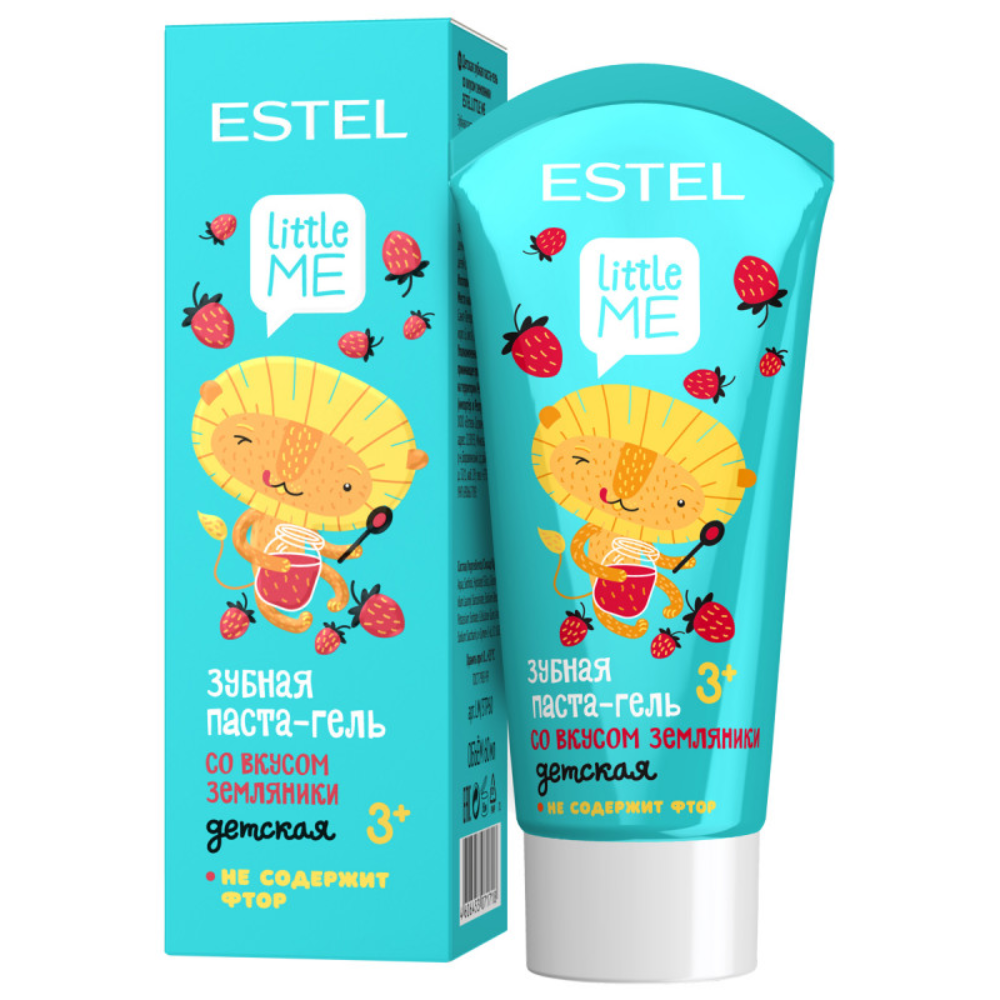 Зубная паста Estel Little Me детская со вкусом земляники 60 мл