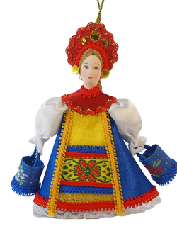 Кукла-подвеска Водоноска