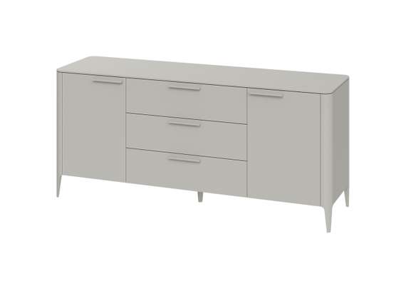 Тумба Type 2 двери 3 ящика (серо-бежевый)