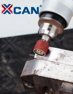 Набор шлифовальных барабанов для гравера XCAN 80 грит, с оправками 12,7мм, 102 предмета